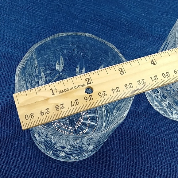 2 Crystal Highball Old Fashion Glasses - Picture 6 of 8